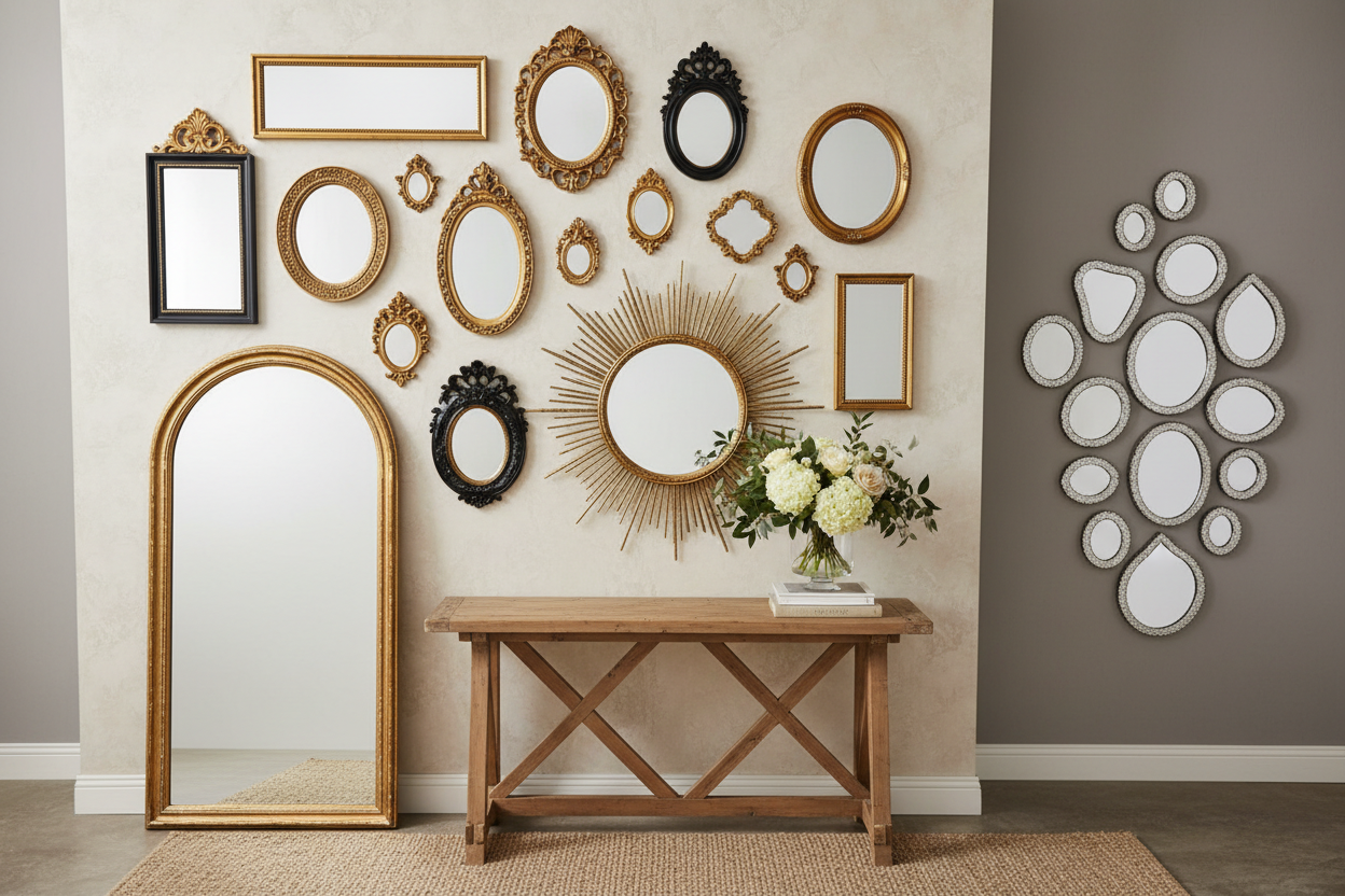 10 Creative Ways to Decorate With Mirrors