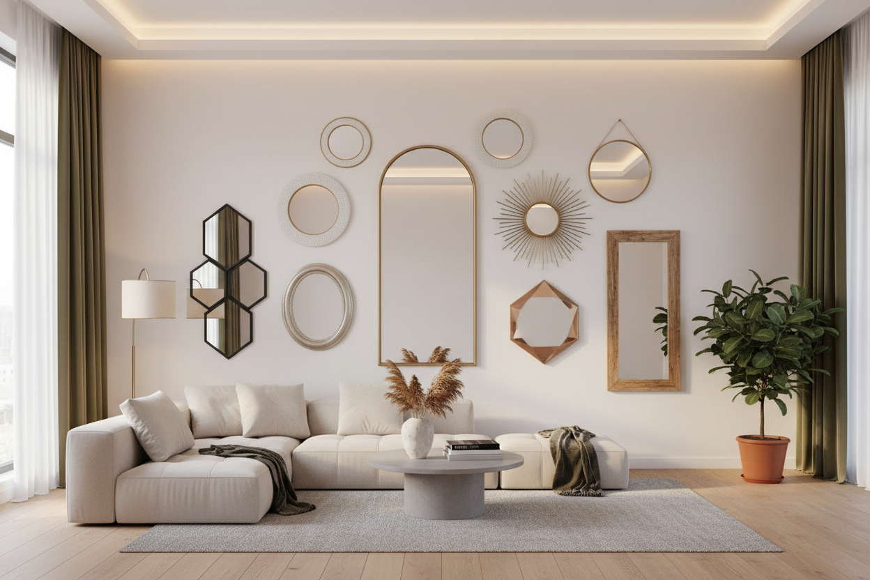 10 Stylish Mirror Ideas for Modern Interiors