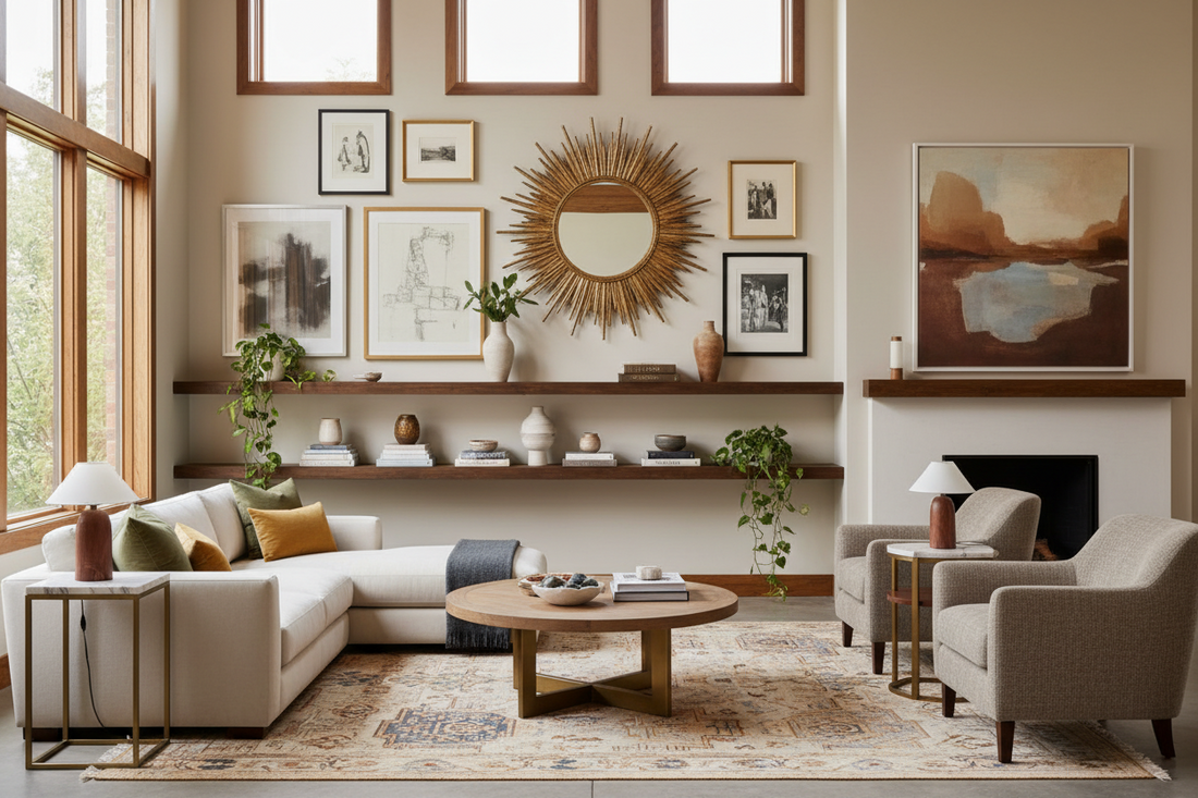 How to Mix Wall Art and Home Décor Like an Interior Designer