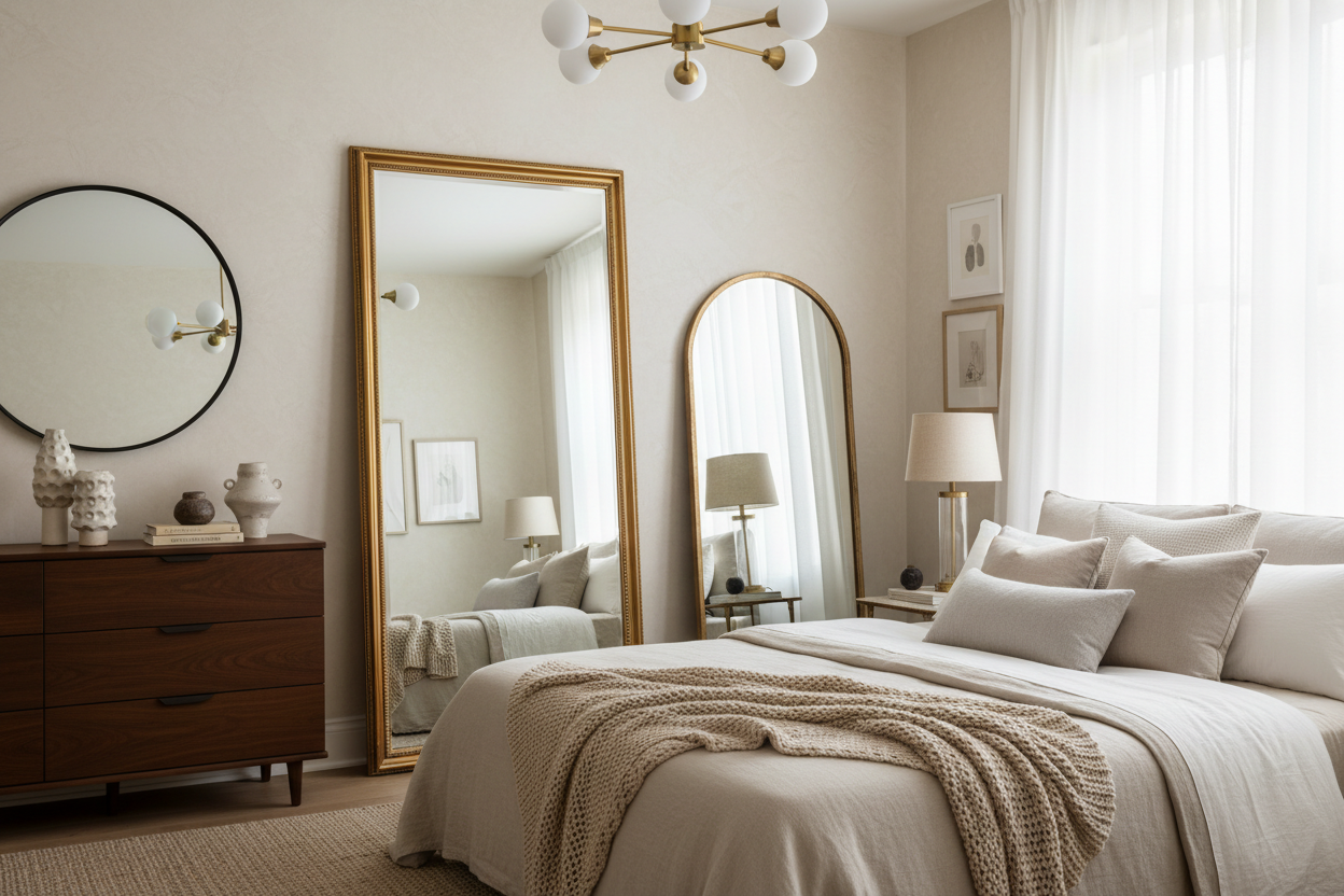 The Best Mirror Styles for Bedroom Décor