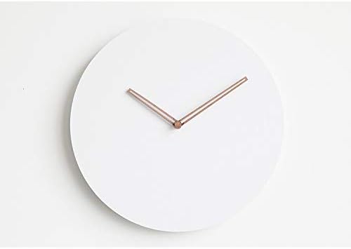 Wooden Modern Wall Clock, Minimalistic and Stylish, Walnut Hands, Silent Quartz - Image 5