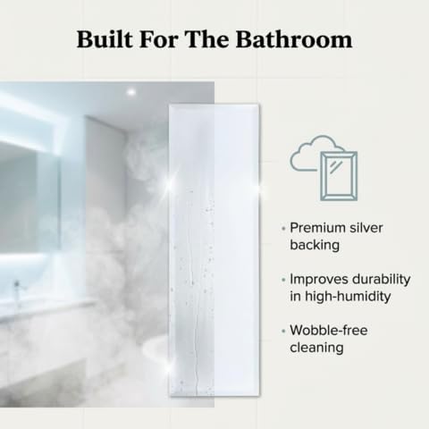 Better Bevel 16" x 60" Frameless Full-Length Rectangle Mirror | 1" Beveled Edge - Image 5