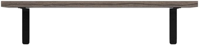 RICHER HOUSE Rustic Wood Shelves Set of 5, Farmhouse Style Floating Shelf - Image 4