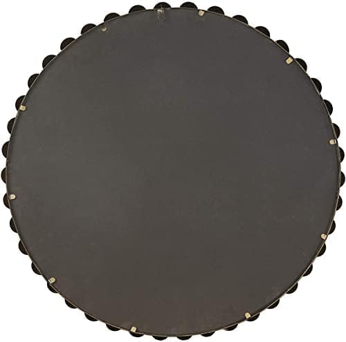 Madison Park Round Mirror, Metal Frame Circle Mirror 36 inch, Wall Art Decor - Image 8