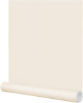 FUKU MON 24"x394" Beige Peel and Stick Wallpaper Matte Beige Cream Contact by MeetyourallDIYneeds