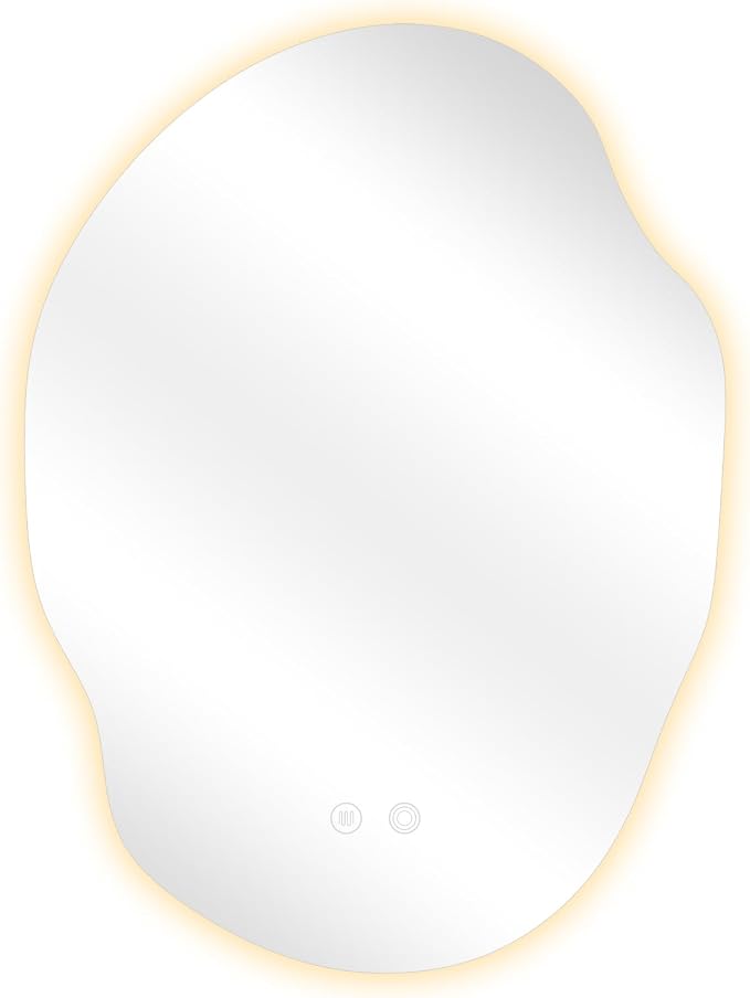 Irregular LED Bathroom Mirror - Image 8