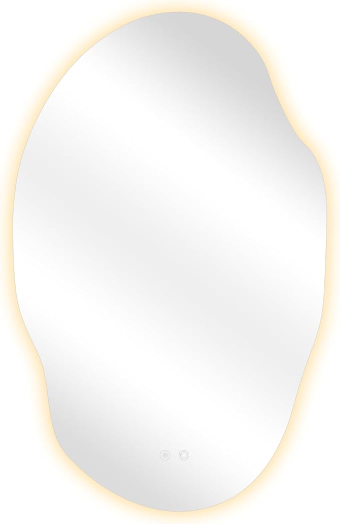 Asymmetrical LED Bathroom Mirror - Image 8