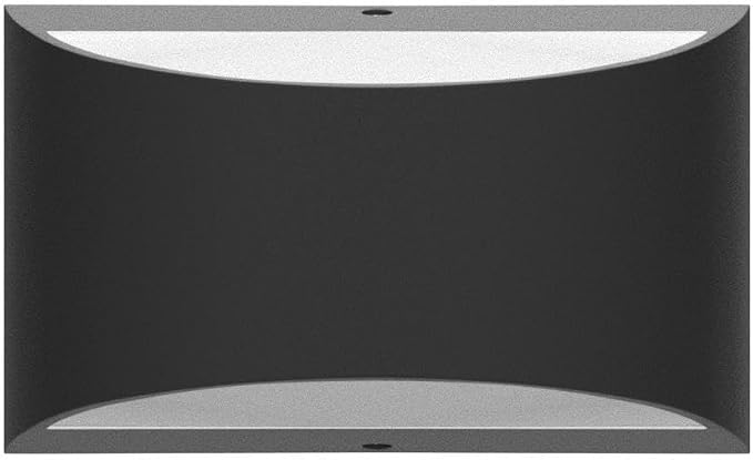 Aipsun Indoor Black Modern LED Wall Sconce Interior Wall Lights Set of 2 - Image 4