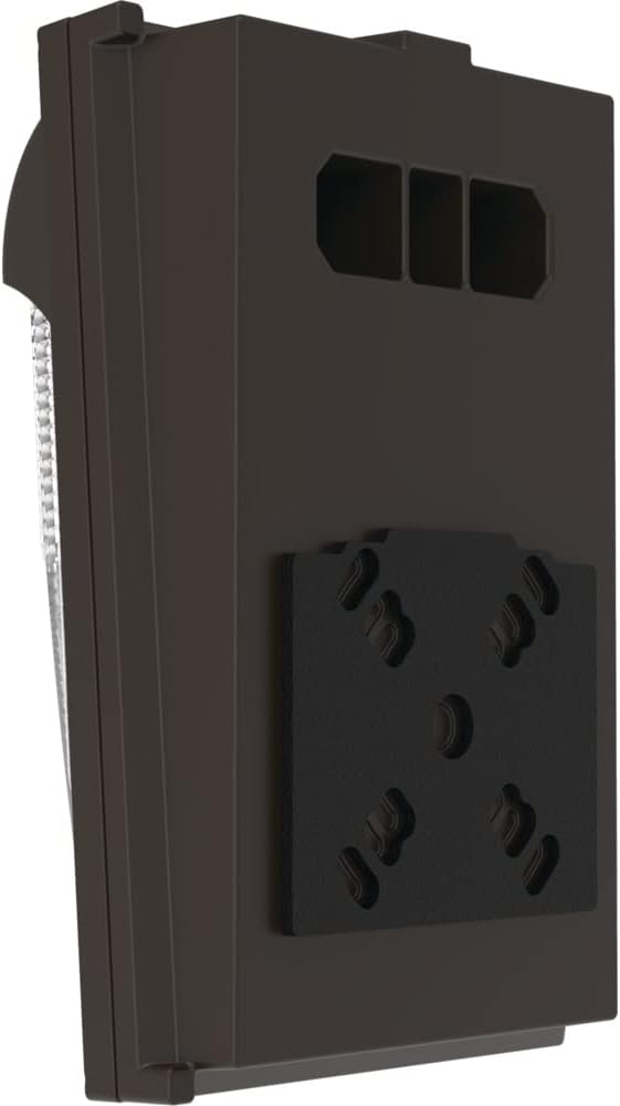 Lithonia Lighting 7.5" Mini LED Wall Pack Outdoor Light Fixture, Building Wall - Image 8