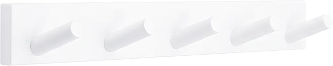 Coat Rack Wall Mount, Wooden Coat Hanger by HOMEBROS