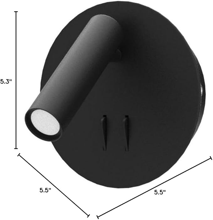 ZEROUNO Hardwired Sconces Wall Mounted Reading Lights - Image 10