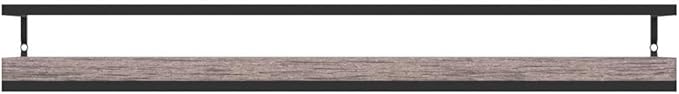 Meangood Floating Shelves Wall Mounted Set of 2, Rustic Wood Wall Storage - Image 5