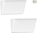 Gawerk Clear Acrylic Single Pocket, Plastic Hanging Wall Mount File Holder by Gawerk