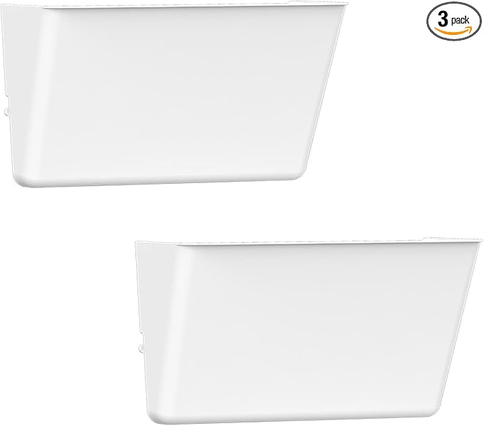 Gawerk Clear Acrylic Single Pocket, Plastic Hanging Wall Mount File Holder by Gawerk