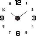 3D DIY Luminous Dial Acrylic Frameless Silent Wall Clock by Irishom