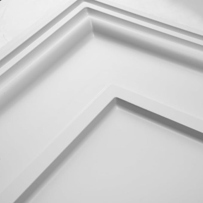 Art3d Drop Ceiling Tiles, 24x48in. White, Polyvinyl Chloride, Glue Down - Image 9