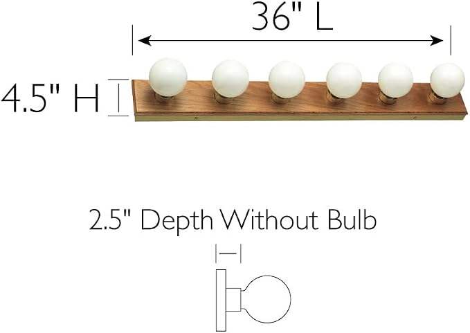 Design House Vanity Lights, 6 Linear Lights, Horizontal or Vertical Use - Image 3
