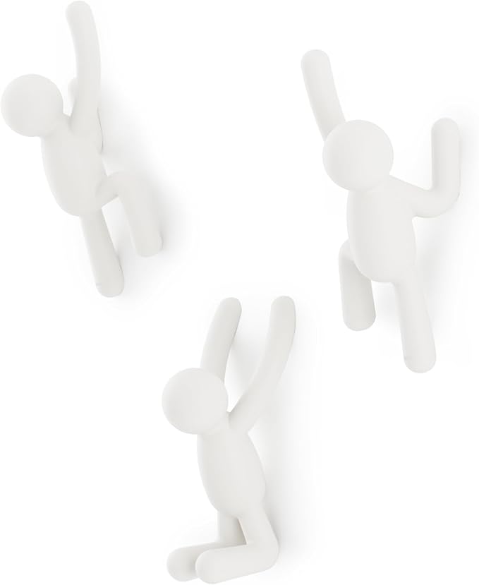 Umbra Buddy Wall Hooks – Decorative Wall Mounted Coat Hooks by Umbra