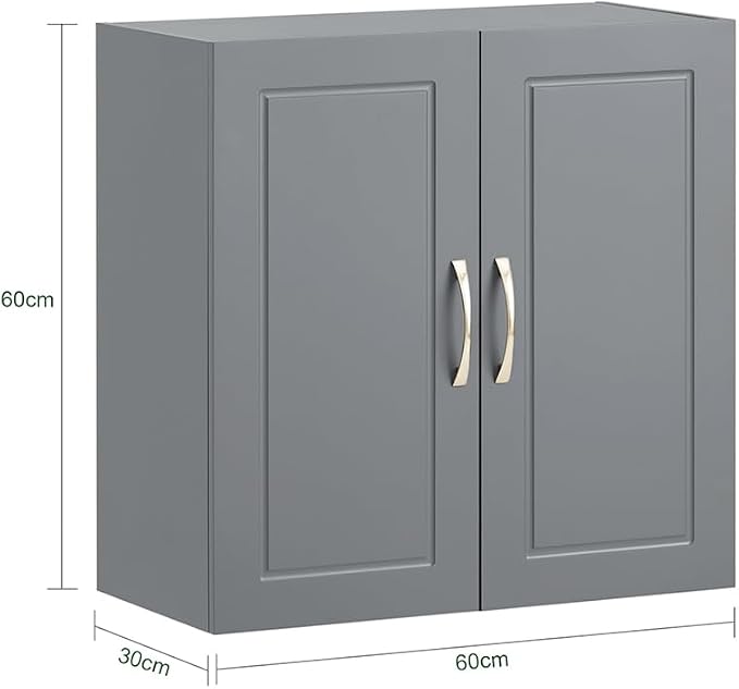 Haotian Wall Cabinet Laundry Room, Wall Storage Cabinet Kitchen Bathroom Garage - Image 3