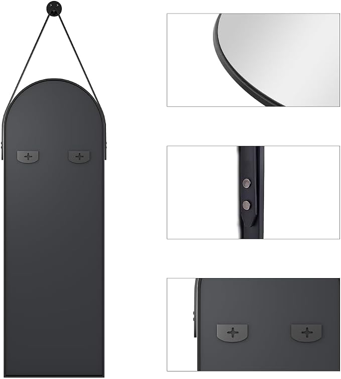 OGCAU 16''x48'' Arched Full Length Mirror - Image 5