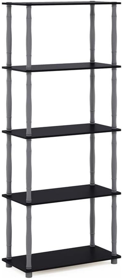 Furinno Turn-N-Tube 5-Tier Multipurpose Shelf / Display Rack / Storage Shelf / by Furinno-FitsYourSpaceFitsYourBudget