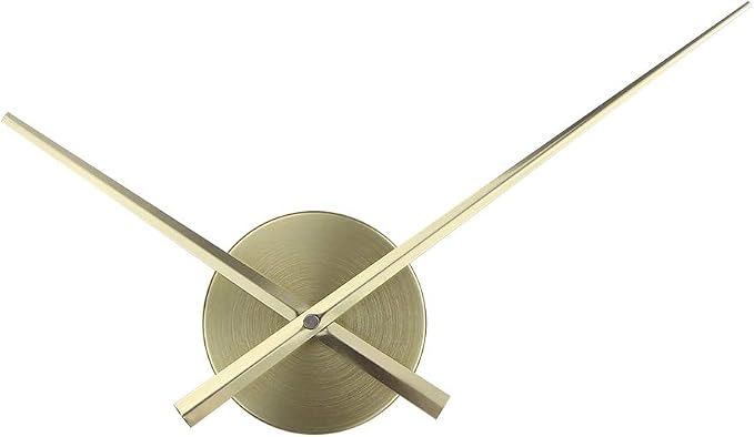 Timelike 3D Clock Hands, DIY Large Clock Hands Needles Wall Clocks 3D Home Art by Timelike