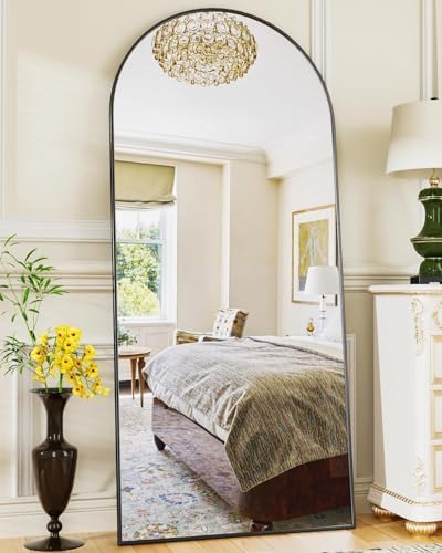 Antok 58" x19” Arched Full Length Floor Mirror, Free Standing/Wall Mount/Leaning by AntokMirror