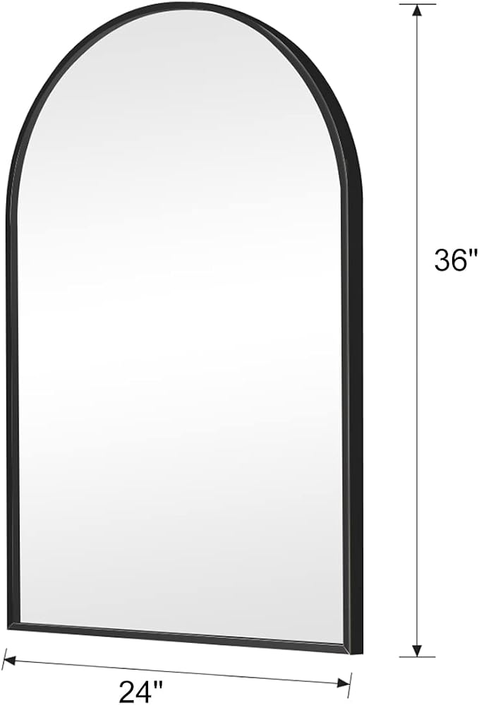 Arched Wall Mirror, Living Room, Hang Vertical or Horizontal - Image 3