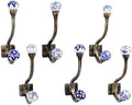 Indian Shelf Pack of 12 Heavy Duty Decorative Double Hooks by IndianShelf