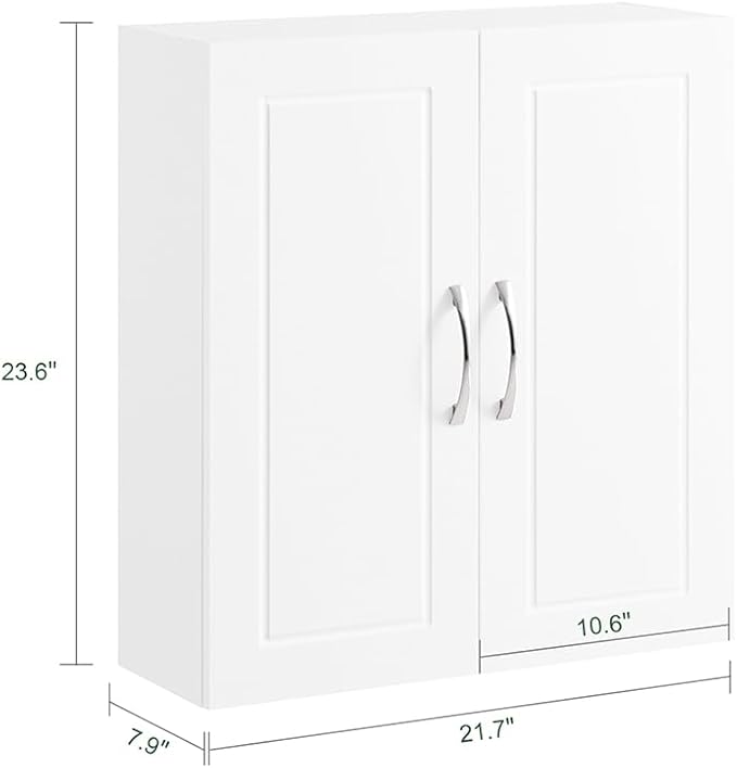 SoBuy Wall Cabinet Over the Toilet, Medicine Cabinet - Image 3