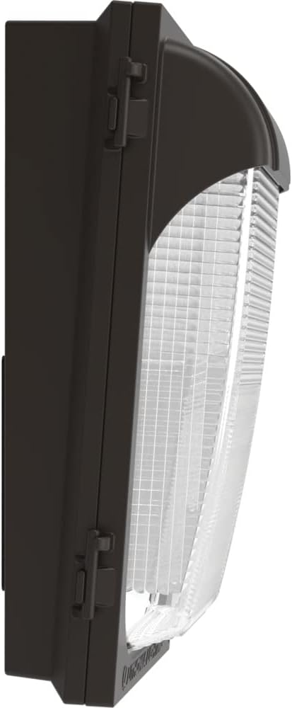 Lithonia Lighting 7.5" Mini LED Wall Pack Outdoor Light Fixture, Building Wall - Image 7