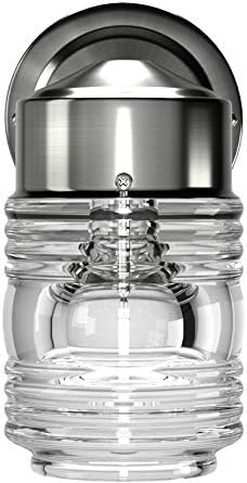 Design House 507806 Jelly Jar Classic 1-Light Indoor/Outdoor Wall Light - Image 4