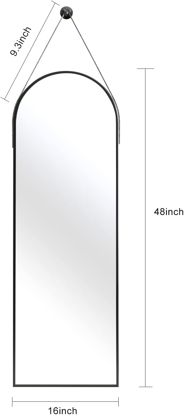 OGCAU 16''x48'' Arched Full Length Mirror - Image 2