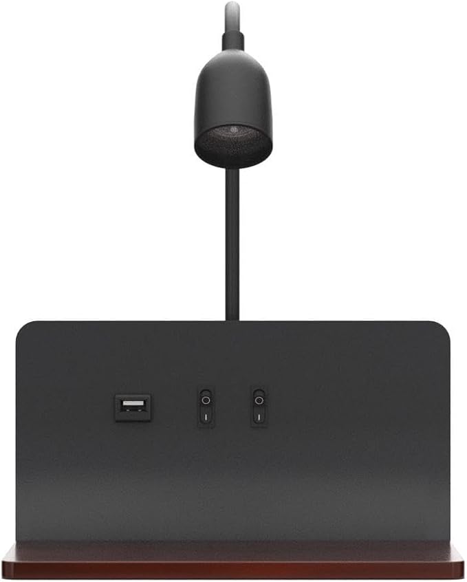 Bedside Wall Sconces with Wireless Charging Station & USB Charging, 3 - Image 4