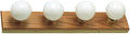 Design House 500207 4-Light Vanity Strip Light Contemporary Dimmable by DesignHouse