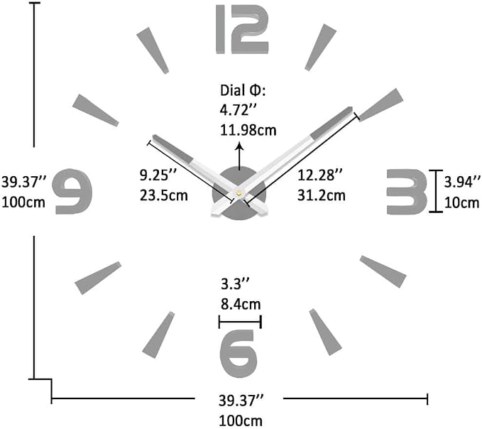 VANGOLD Design Large Wall Clocks - Image 3
