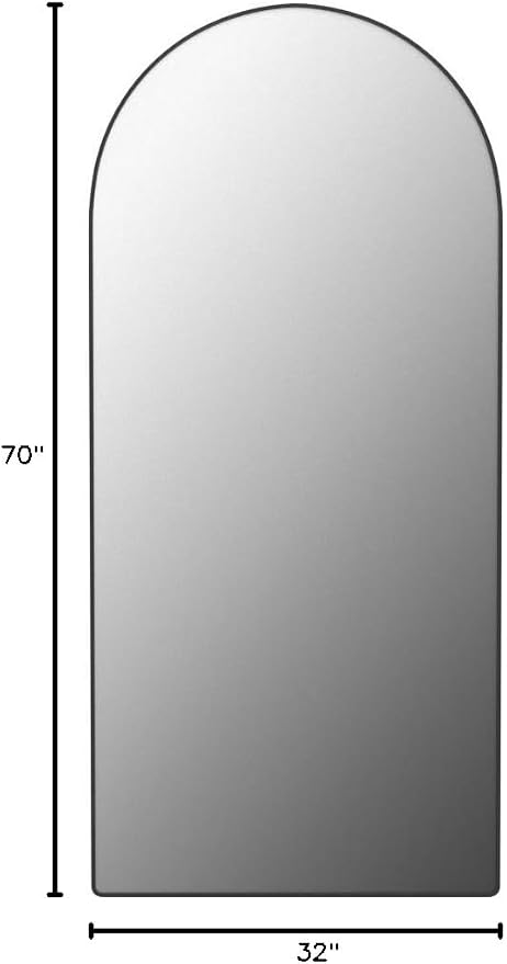 FENNIO Full Length Mirror with Lights, Free Standing Lighted Floor Mirror - Image 10