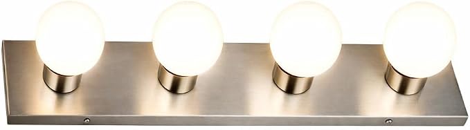 Design House 519298 Contemporary 4-Light Indoor Vanity Light Dimmable - Image 6