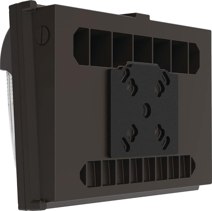 Lithonia Lighting 13" LED Wall Pack Outdoor Light Fixture, Building Wall Light - Image 8
