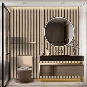 Peel and Stick Wood Slat Wallpaper - Image 3