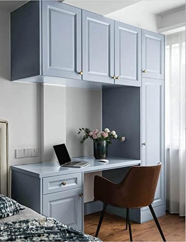 Dimoon 236''x17.7'' Blue Peel and Stick Wallpaper Contact Paper Modern Self - Image 6