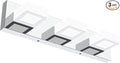 Ralbay Modern LED Chrome Vanity Light Acrylic Stainless Steel by RalbayLighting