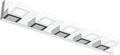 Ralbay Chrome Bathroom Vanity Lighting Fixtures Acrylic Rotable 360° LED Modern by RalbayLighting
