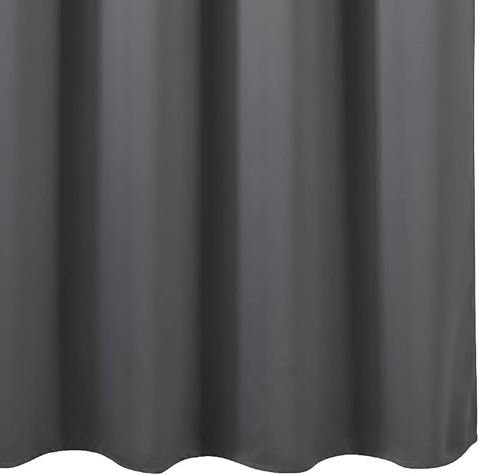 LEMOMO Frost Grey Blackout Curtains 34 x 84 Inch Length/Set of 2 Curtain - Image 9
