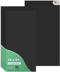Smooth Black Drop Ceiling Tile 2ft x 4ft, PVC Ceiling Panel 24x48in – Waterproof by Gigrwiin