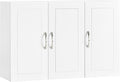 SoBuy Wall Cabinet Laundry Room, Medicine Cabinet by Haotian