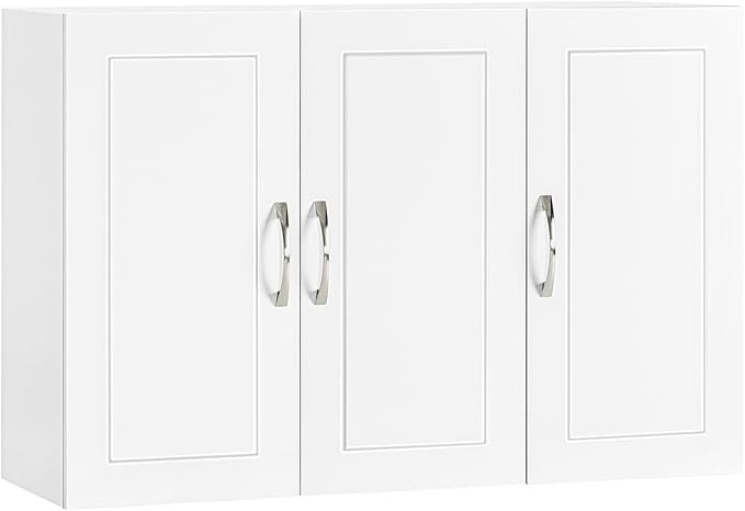 SoBuy Wall Cabinet Laundry Room, Medicine Cabinet by Haotian