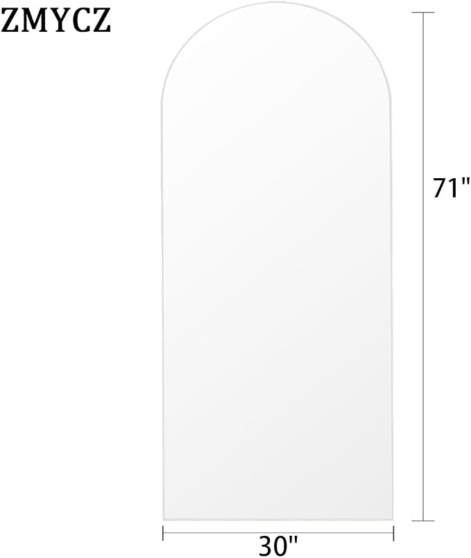 Full Length Mirror, Oversized Standing Mirrors, Hanging or Leaning Against Wall - Image 4