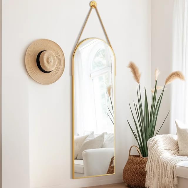 OGCAU 48'' x 16'' Full Length Mirror Wall-Mounted, Full Body Hanging Mirror - Image 2