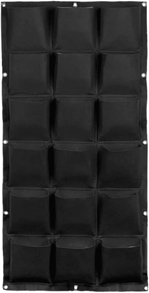 WFIST Vertical Hanging Planter Bag, Breathable Felt Wall Garden Planter - Image 7